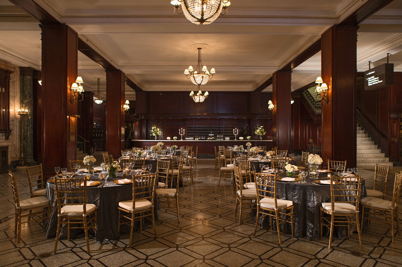 Lobby - the conference's natural gathering spot